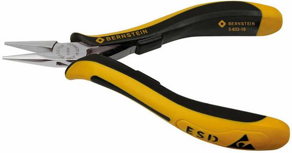 BERNSTEIN Tools for Electronics 3-633-15 ESD Spitzzange Gerade 120 mm