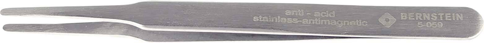 BERNSTEIN Tools for Electronics 5-059 SMD-Pinzette 2a SA Flach-rund 120 mm