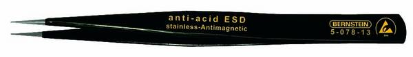BERNSTEIN Tools for Electronics 5-078-13  SMD-Pinzette  PSF SA-ESD Meißel 130 mm
