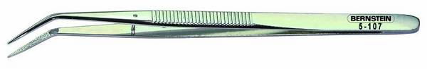 BERNSTEIN Tools for Electronics 5-107  Präzisionspinzette   Spitz, gebogen 150 mm