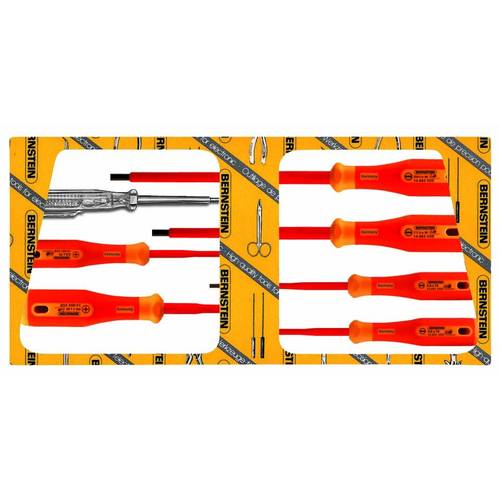 Thumbnail - Bernstein Tools for Electronics 14-650-VDE VDE Schraubendreher-Set 7teilig Schlitz, Kreuzschlitz Pozidriv