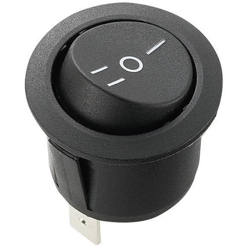 TRU COMPONENTS 1588078 Wippschalter TC-R13-223D-01 250 V/AC 10 A 1 x Ein/Aus/Ein rastend 1 St.