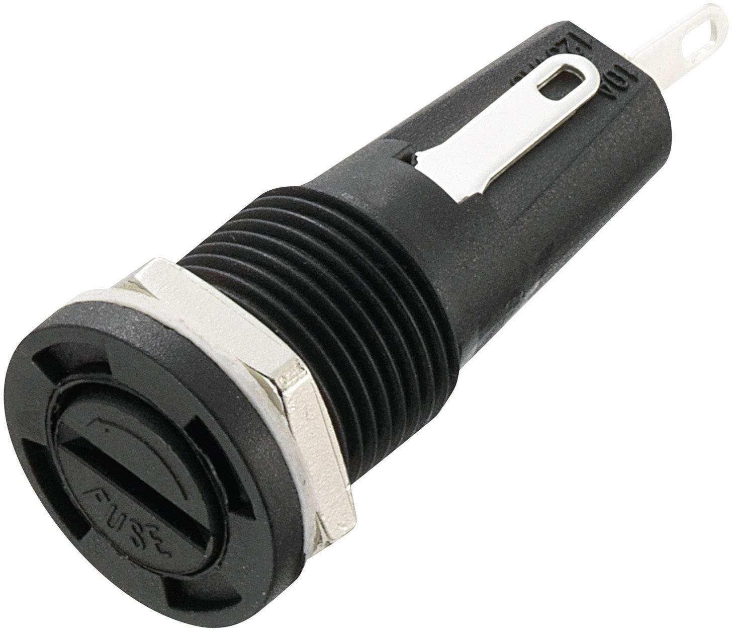 TRU COMPONENTS TC-R3-54B Sicherungshalter Passend für Feinsicherung 5 x 20 mm 6.3 A 250 V/AC 1