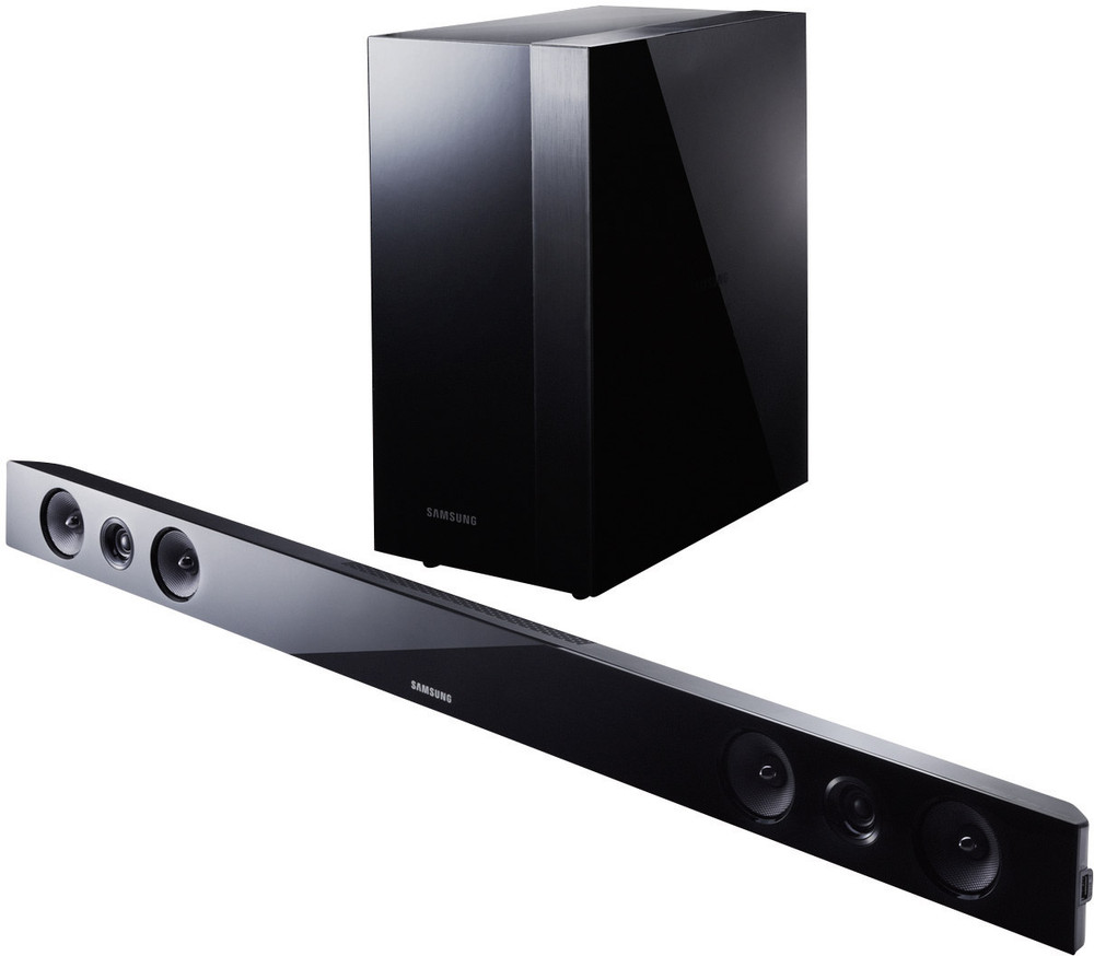 Samsung HWF450 2.1 Soundbar, Schwarz, 280 W, Inkl. drahtlosem