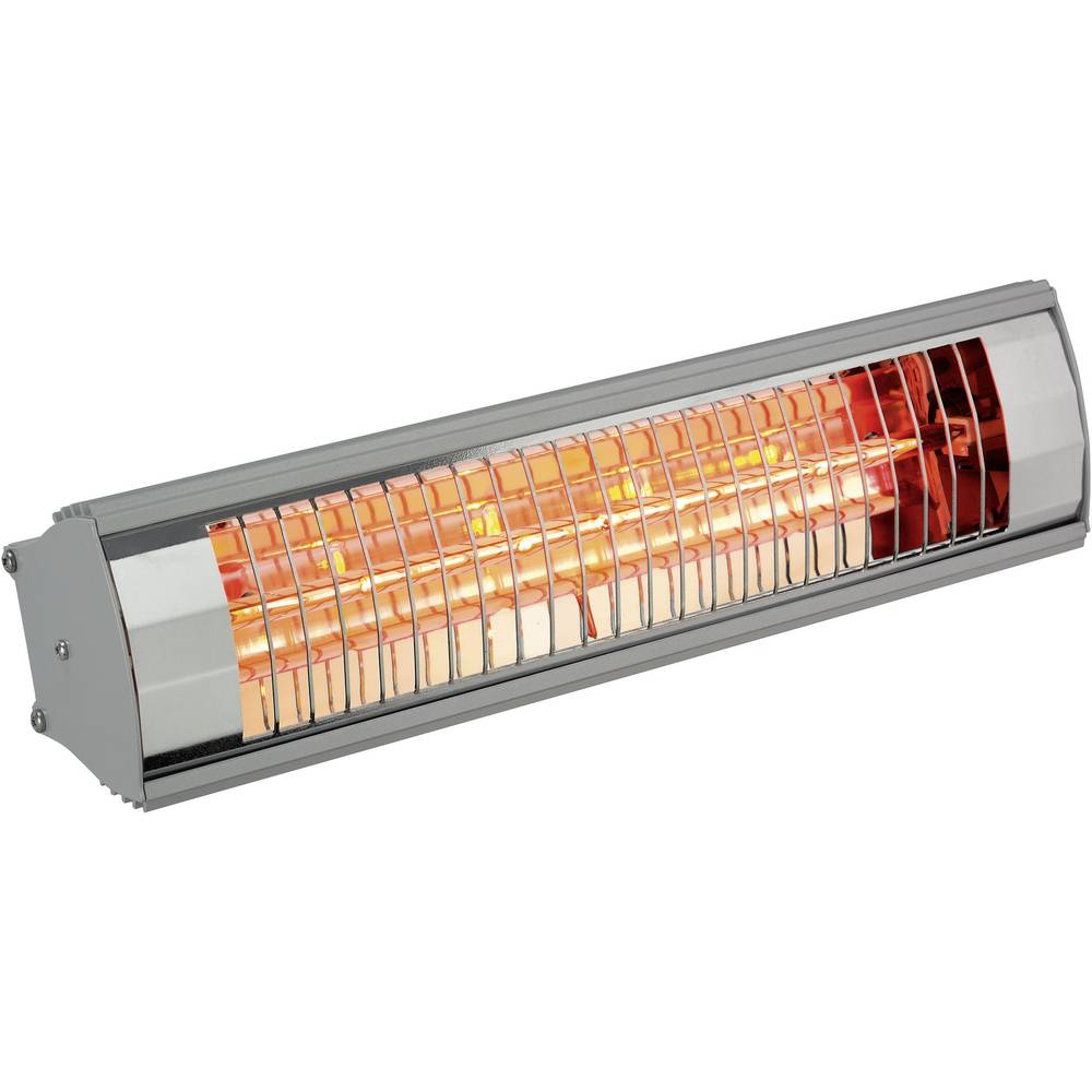 Quartz Ir Radiator 1300 W 7 M² Silver Tansun Algarve From Conrad Quartz Ir Radiator 1300 W 7 M² Silver Tansun Algarve