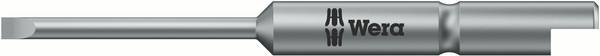 Wera 05135265001 800/9 C Schlitz-Bit Antrieb: 5/32" (4 mm) Halfmoon Abtrieb: Schlitz 44 mm