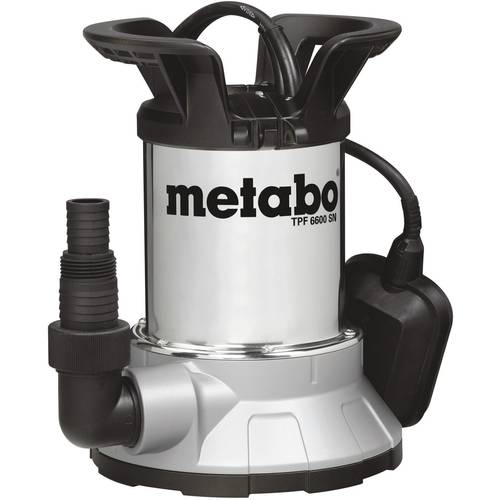 Metabo 250660006 TPF 6600 SN Flachsaugende Tauchpumpe 6600 l/h 6 m