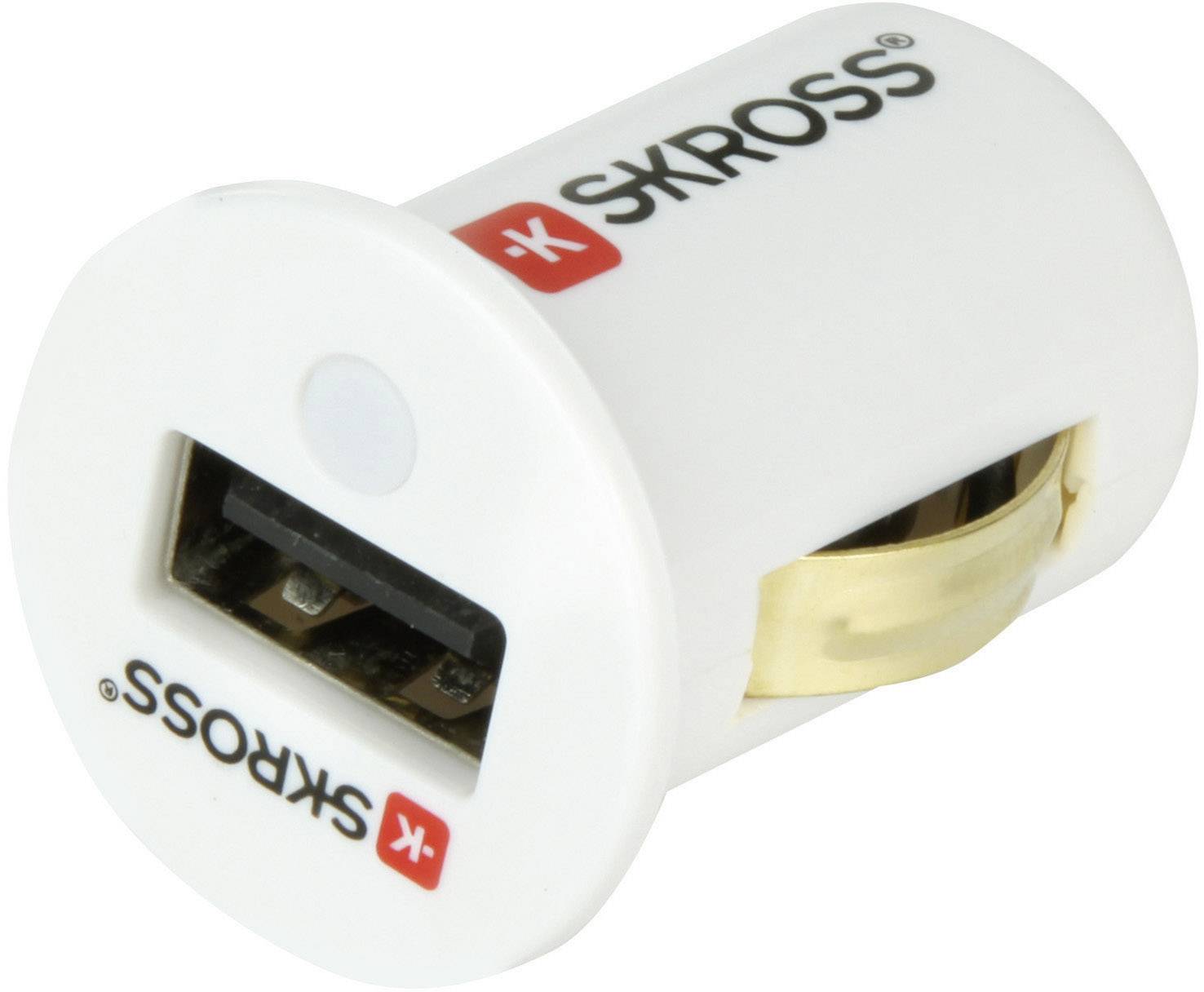 Skross Zigarettenanzünder Adapter Midget USB Car Charger 2,1 kfz ladegerät entstören