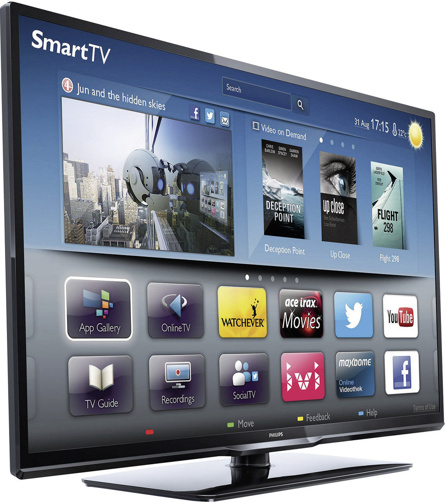 Philips PFL3208K LED TV  99 cm 39  Zoll DVB T DVB C  DVB S 