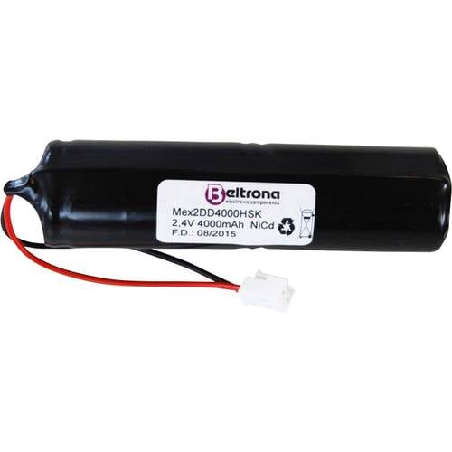 Beltrona ELRD2D4000H Notleuchten-Akku Stecker 2.4 V 4000 mAh