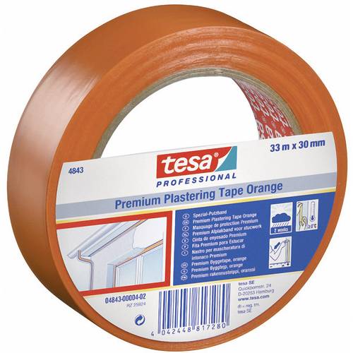 tesa Winterband 4843-04-02 Putzband Orange (L x B) 33 m x 30 mm 1 St.