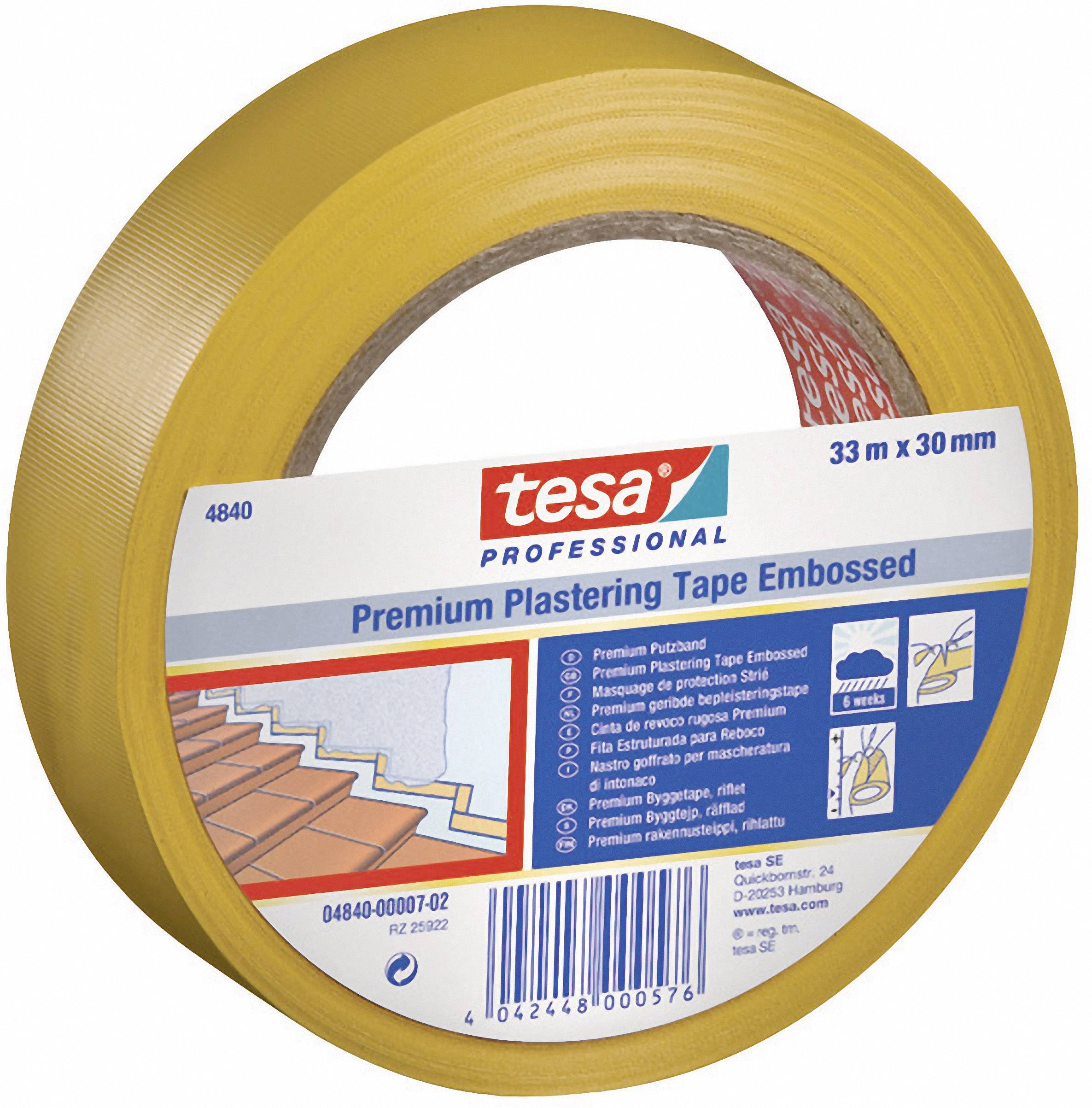 Putzband 4840 50mm x 33m gelb
