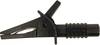 Cliff CRC/01 Sicherheits-Abgreifklemme Steckanschluss 4 mm CAT II 1000 V, CAT III 600 V Schwarz
