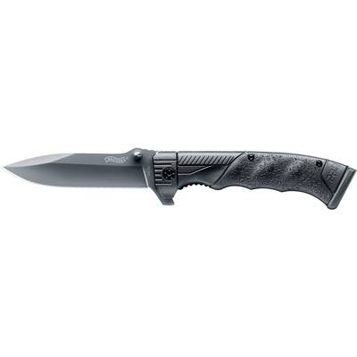 Walther PPQ Knife 5.0746 Outdoormesser mit Holster  Schwarz