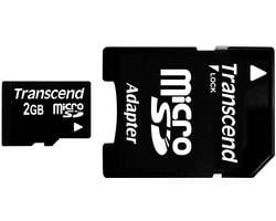 Transcend - microSD Karte mit Adapter »