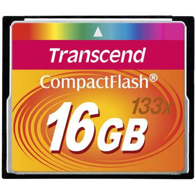 Transcend Standard 133x CF-Karte  16 GB 
