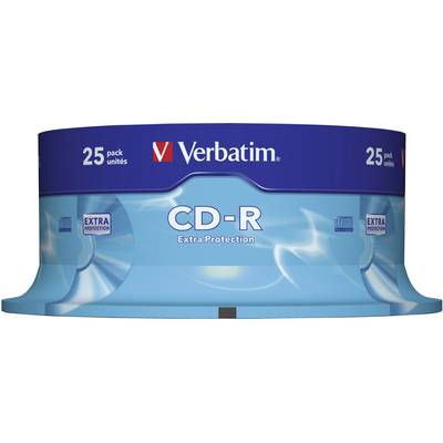 Verbatim 43432 CD-R 80 Rohling 700 MB 25 St. Spindel 