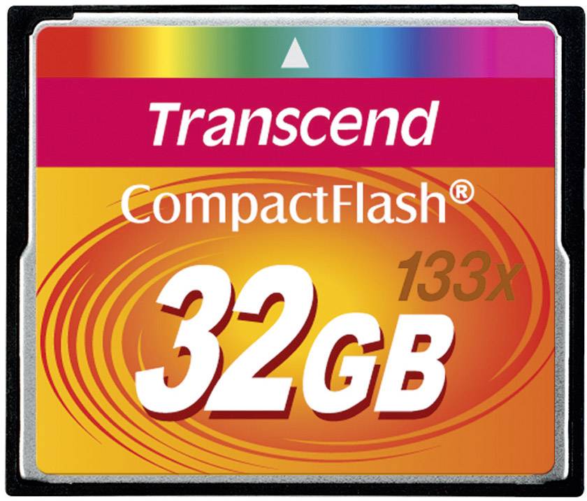 TRANSCEND Compact Flash Card 32 GB Transcend 133x