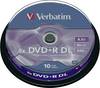 Verbatim 43666 DVD+R DL Rohling 8.5 GB 10 St. Spindel