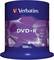 Verbatim DVD+R Spindel mit 100 Discs, je 4,7 GB Speicherkapazität, geeignet für 16x Schreibgeschwindigkeit.