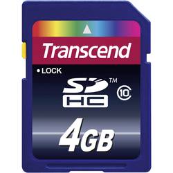 Pamäťová karta SDHC, 4 GB, Transcend Premium, Class 10