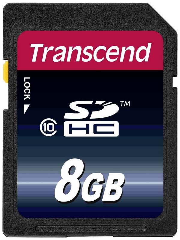 Transcend Premium SDHC-Karte Industrial 8 GB Class 10