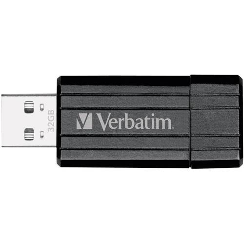 Verbatim Pin Stripe USB-Stick 32 GB Schwarz 49064 USB-A (USB 2.0)