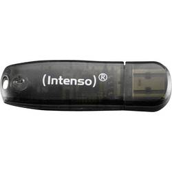 Image of Intenso Rainbow Line USB-Stick 16 GB Schwarz 3502470 USB 2.0