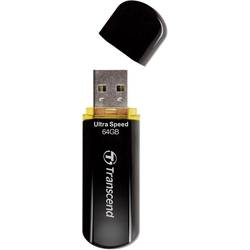 USB flash disk Transcend JetFlash® 600 TS64GJF600, 64 GB, USB 2.0, čierna