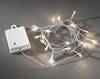 Konstsmide 3722-103 Micro-Lichterkette Außen batteriebetrieben Anzahl Leuchtmittel 20 LED Warmweiß mit Schalter