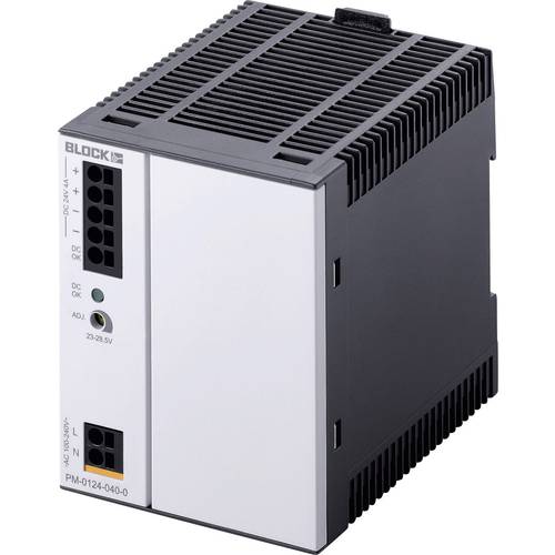 BLOCK PM-0124-040-1 Hutschienen-Netzteil (DIN-Rail) 24 V/DC 4 A 96 W Anzahl Ausgänge:1 x Inhalt 1 St.
