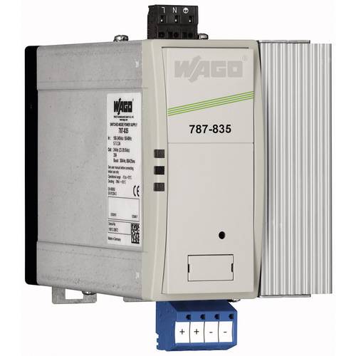 WAGO 787-835 Hutschienen-Netzteil (DIN-Rail) 48 V/DC 10 A 480 W Anzahl Ausgänge:1 x Inhalt 1 St.