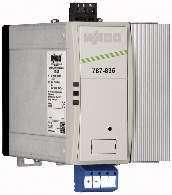 WAGO 787-835 Hutschienen-Netzteil (DIN-Rail) 48 V/DC 10 A 480 W Anzahl Ausgänge:1 x Inhalt 1 St.