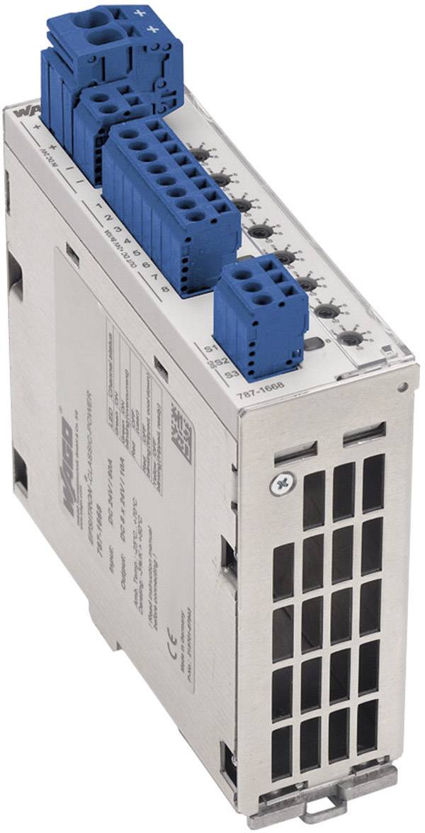 WAGO 787-1668 Elektronischer Schutzschalter 24 V/DC 10 A 240 W Anzahl Ausgänge:8 x Inhalt 1 St.
