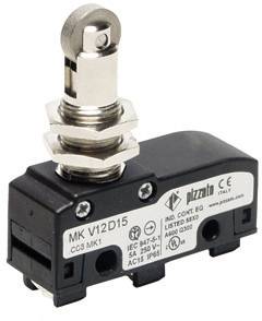 Pizzato Elettrica MKV12D15 Mikroschalter MKV12D15 250 V/AC 6 A IP65 tastend 10 St.