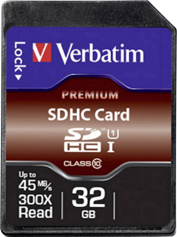 Verbatim SDHC-Card 32GB 43963