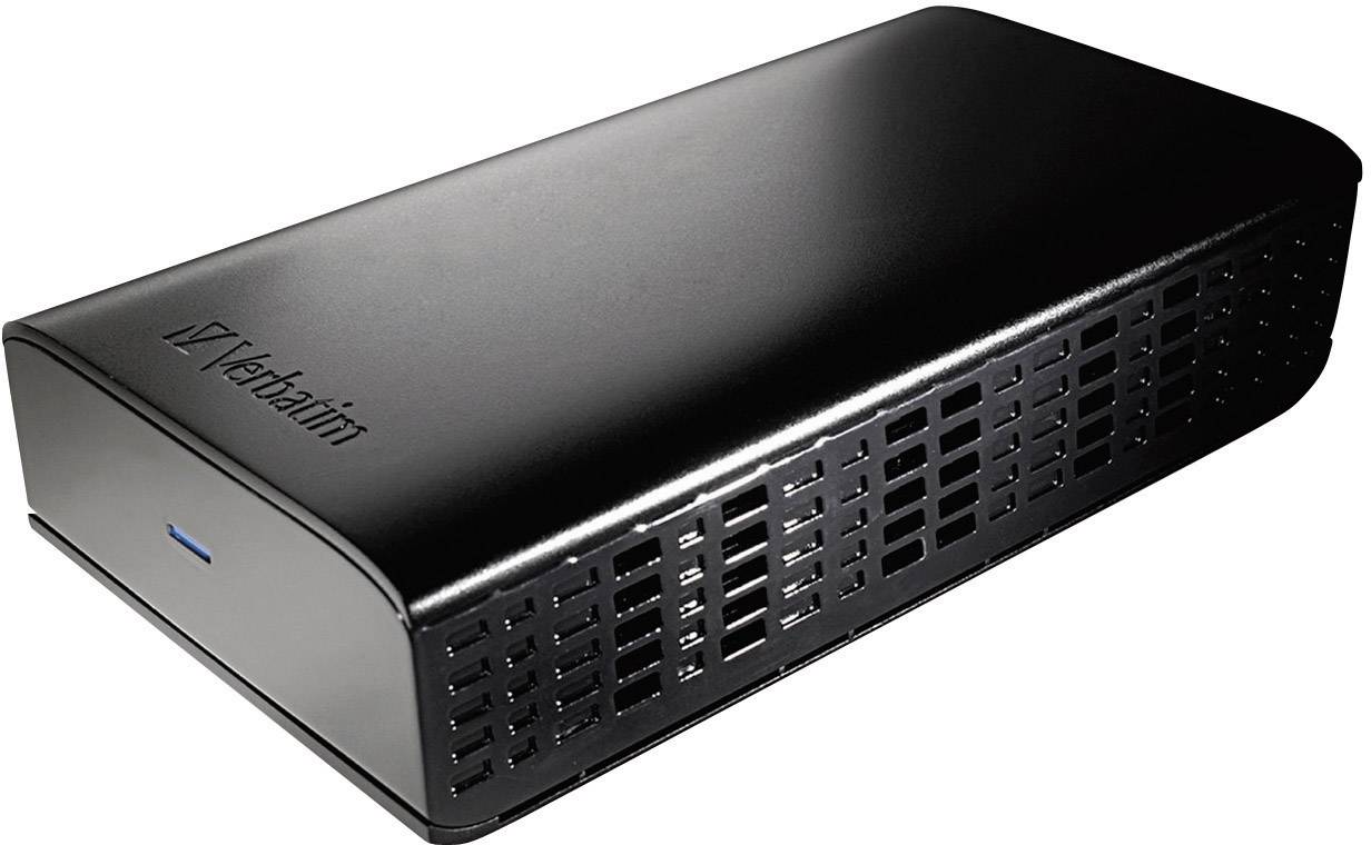 Verbatim Store 'n' Save SuperSpeed 4 TB Externe Festplatte 8.9 cm (3.5 Zoll) USB-A (USB 3.2 Gen 1) Schwarz 47674-1