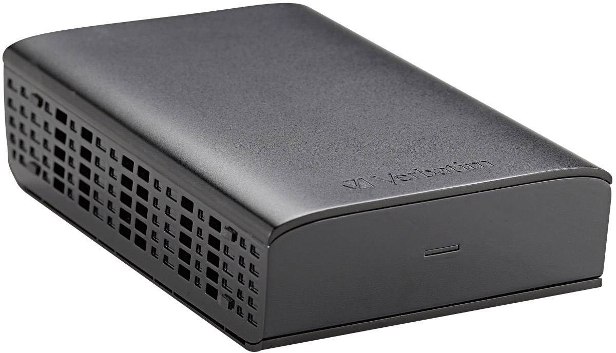 Verbatim Store 'n' Save SuperSpeed 4 TB Externe Festplatte 8.9 cm (3.5 Zoll) USB-A (USB 3.2 Gen 1) Schwarz 47674-2
