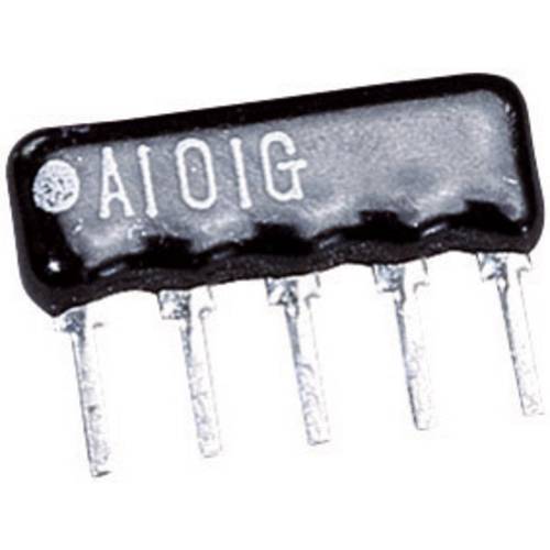 Thumbnail - TRU COMPONENTS 1557365 Widerstandsnetzwerk 4.7 kΩ radial bedrahtet SIP-4+1 0.125 W 1 St.