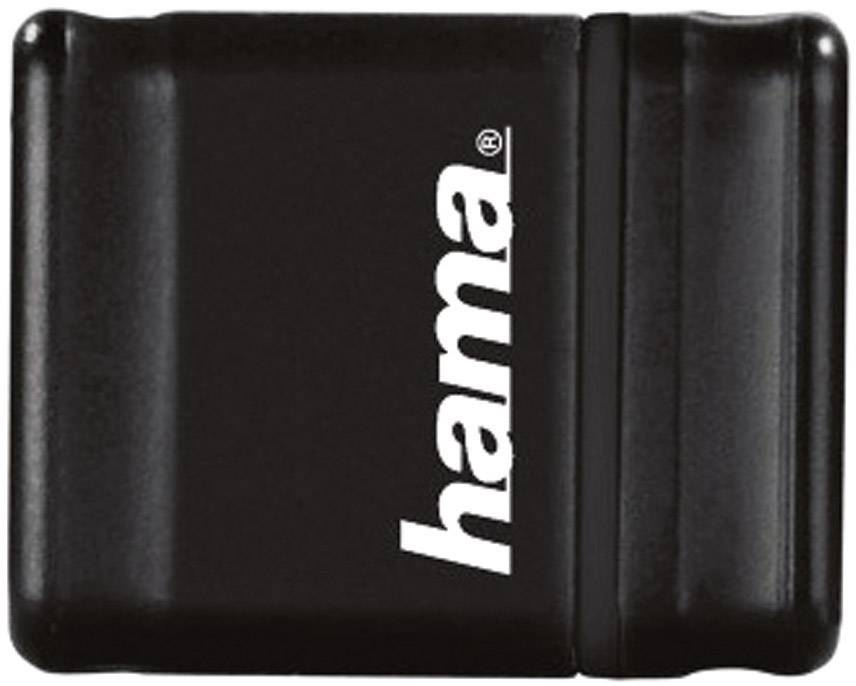 HAMA USB-Stick 16 GB Hama Smartly Schwarz 94169 USB 2.0