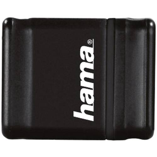 hama 00094169 USB-Stick Smartly, USB 2.0, 16 GB, 10MB/s, Schwarz
