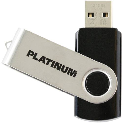 Platinum TWS USB-Stick 2 GB Schwarz 177558-3 USB-A (USB 2.0)
