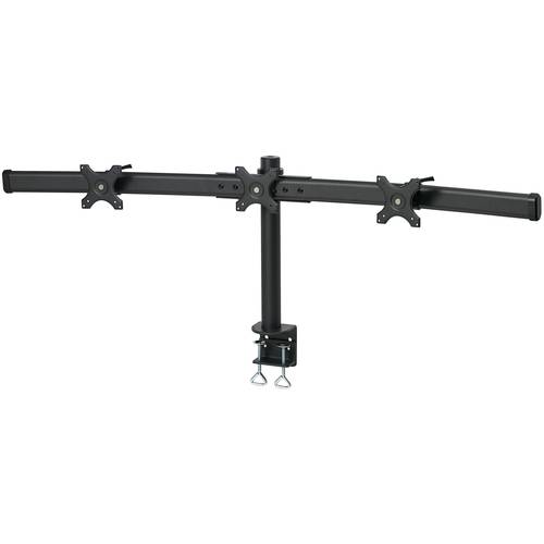 Thumbnail - SpeaKa Professional SP-1664324 3fach Monitor-Tischhalterung 33,0 cm (13) - 61 cm (24) Schwarz Höhenverstellbar, Schwenkb...