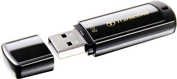 Transcend JetFlash 350 - USB-Flash-Laufwerk - 8 GB
