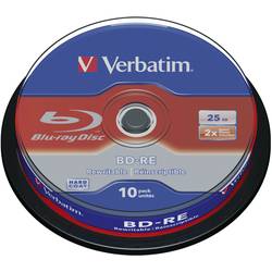 Image of Verbatim 43694 Blu-ray BD-RE Rohling 25 GB 10 St. Spindel