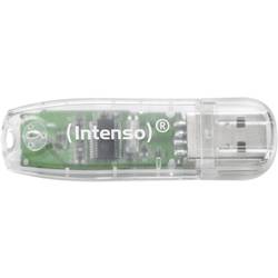 Image of Intenso Rainbow Line USB-Stick 32 GB Transparent 3502480 USB 2.0