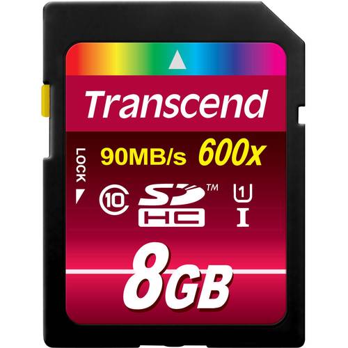 Transcend Ultimate SDHC-Karte Industrial 8 GB Class 10, UHS-I