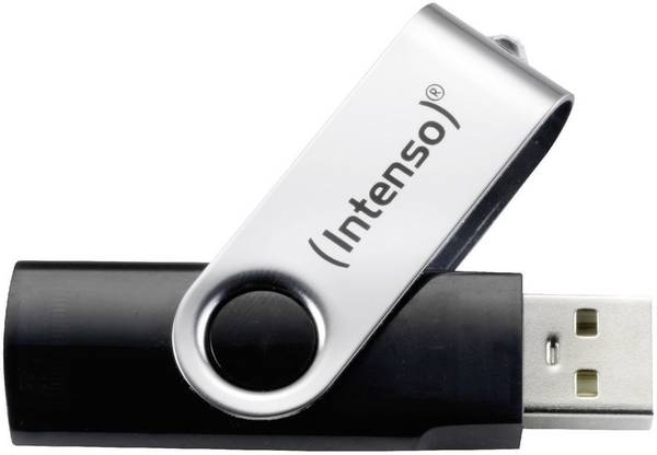 Intenso Basic Line USB-Stick 8 GB Schwarz 3503460 USB-A (USB 2.0)