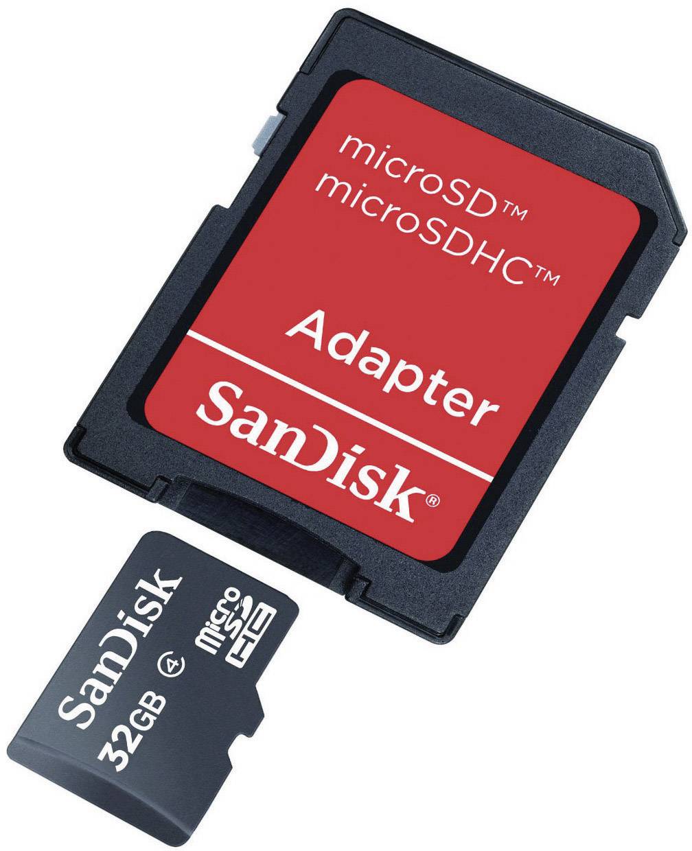 SANDISK microSDHC Class 4 Speicherkarte 32GB