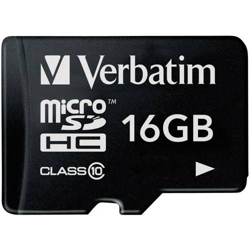 Verbatim Premium microSDHC-Karte 16 GB Class 10